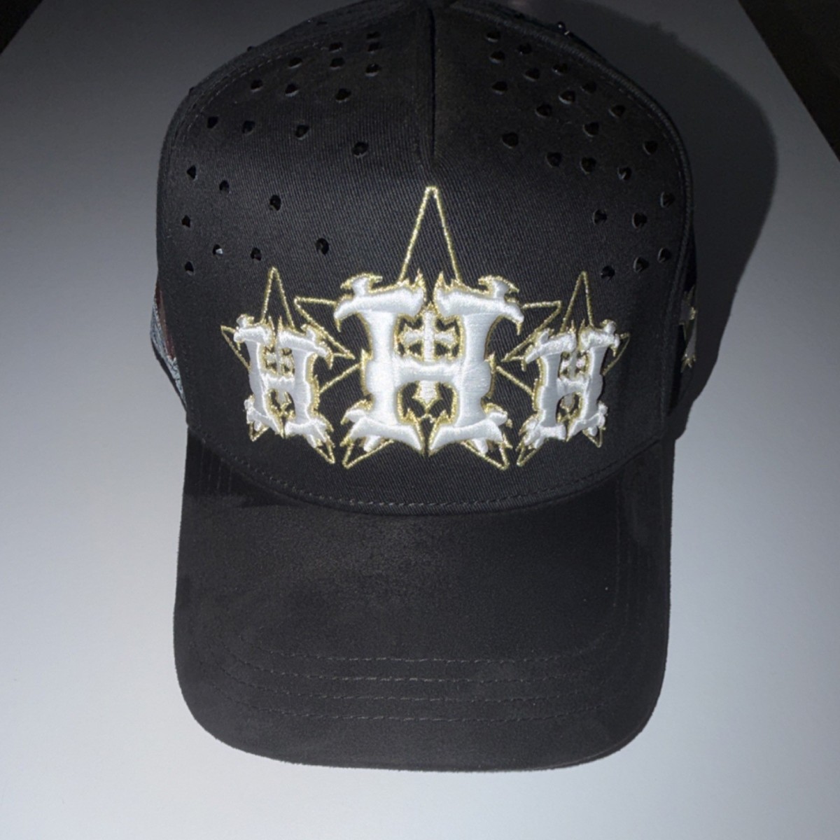 HIDDEN STUDIOS HATS HOUSTON CROWN G5 YELLOW BLACK ONE SIZE