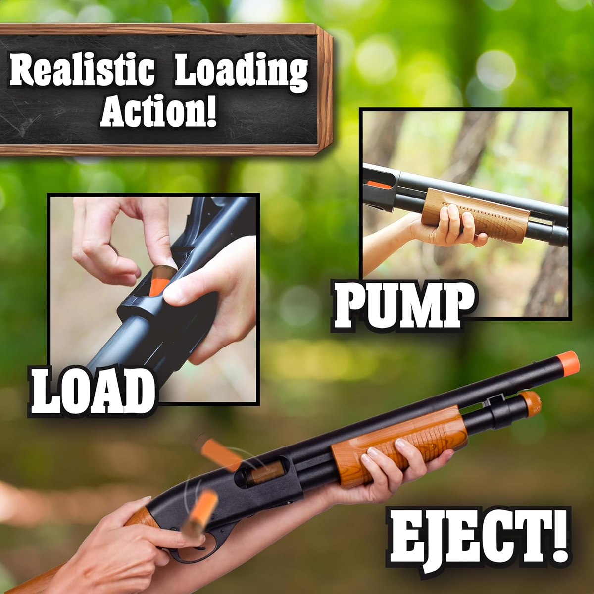 Sunny Days Entertainment Maxx Action 10831P Pump Action Shotgun