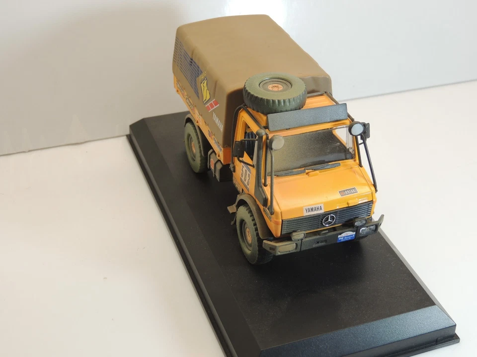 Die cast 1/43 Modellino Camion Truck Mercedes Unimog Paris-Dakar 1984 - Immagine 2 di 4
