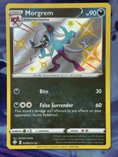 Pokemon TCG Morgrem Holo Shiny Holo Rare Shining Fates Shiny Vault SV084 NM