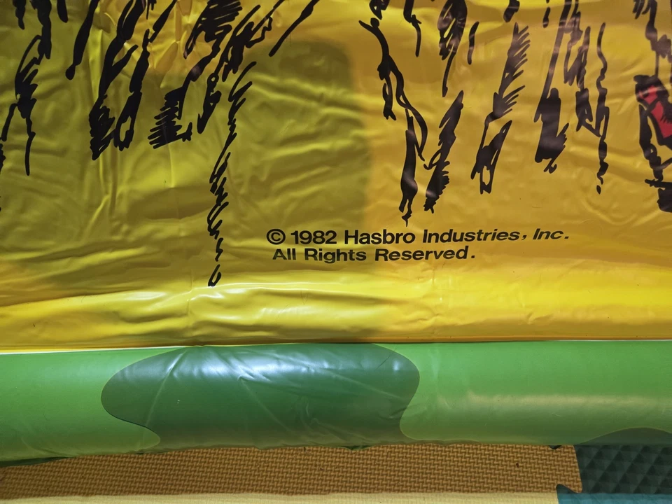 Rare-1982 GI Joe Inflatable Tent Please Read Description-Good Condition With Box - Image 3 of 4