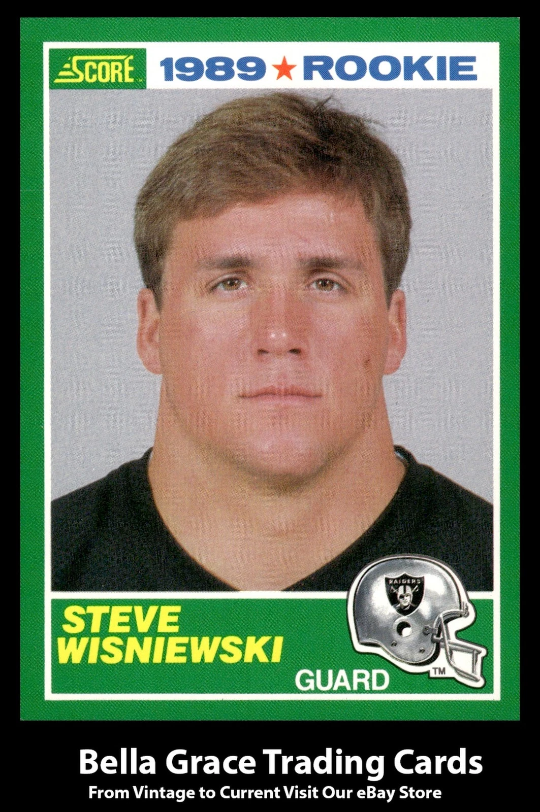Steve Wisniewski trading card