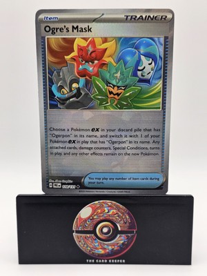 Ogre's Mask (Poke Ball Pattern) 118/131 Sv: Prismatic Evolutions Holo