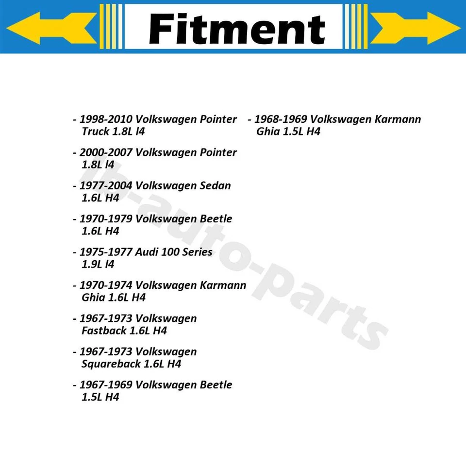 Mangueira de freio dianteiro Dorman 2 peças para 1975-1977 Audi 100 Series 1.9L - Imagem 2 de 4