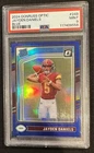 2024 Donruss Optic Jayden Daniels Blue /199 Rookie RC PSA 9 #248 Commanders