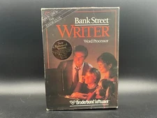 Bank Street Writer Software – Apple IIc / IIe, 1984 Broderbund, Complete in Box