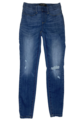 Women's Judy Blue Mid Rise Pull-On Skinny Fit Jegging Medium Wash