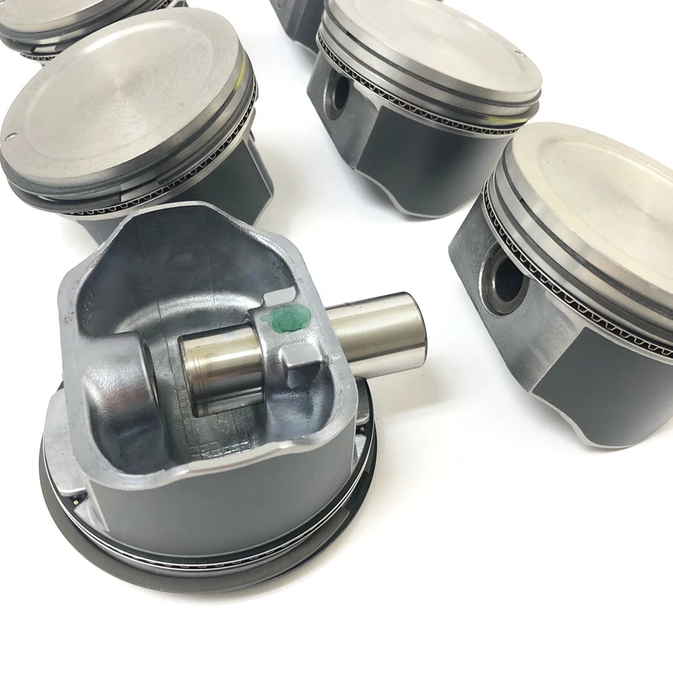 GM OEM 5.3L LM7 pistões tamanho padrão com anéis e pinos prensados (conjunto de 8) GEN III - Imagem 2 de 4