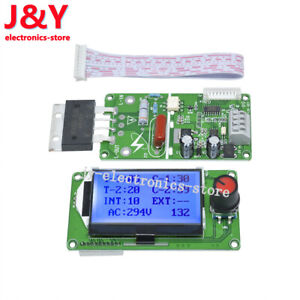 DIY LCD Display Digital Double Pulse Encoder Spot Welder Controller Board 100A