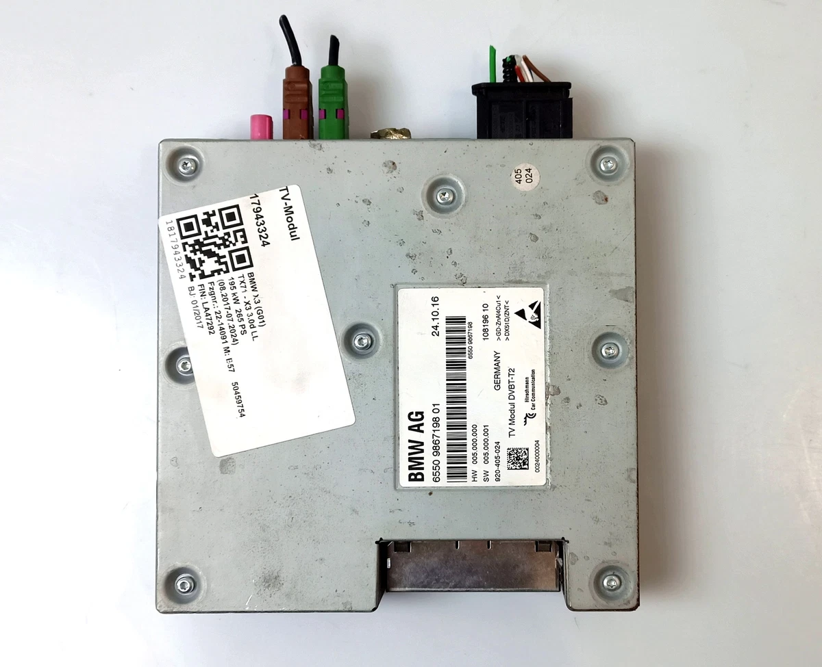 BMW TV module DVB-T2 9867198 8717279 3