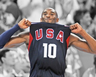 2008 Beijing Olympics KOBE BRYANT Glossy 8x10 Photo USA Basketball