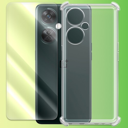 Tempered Screen Protector TPU Back Case f T-Mobile OnePlus Nord N30 5G CellPhone - 第 1/1 張圖片