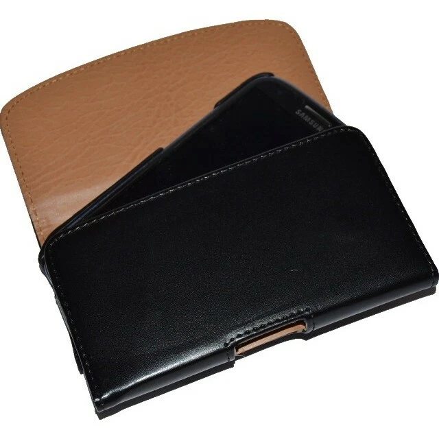 MAXY CUSTODIA VIVA-03 CINTURA VIP CLIP CASE PASSANTE PELLE ORIZZONTALE 78AED8A - Immagine 4 di 4