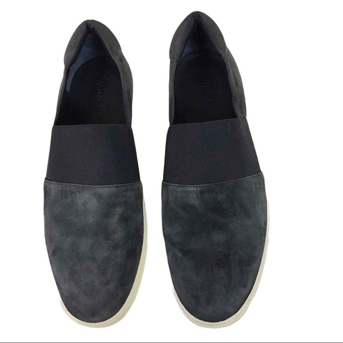 Vince Navy Suede Slip-on Sneaker size 10 | eBay