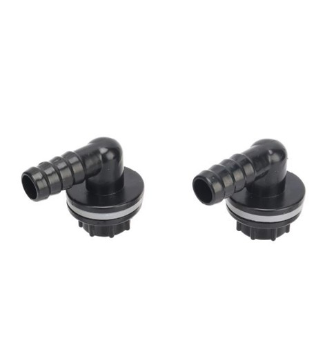 Conector de tanque de plástico impermeables juntas de drenaje de agua accesorios para acuario - Imagen 6 de 9