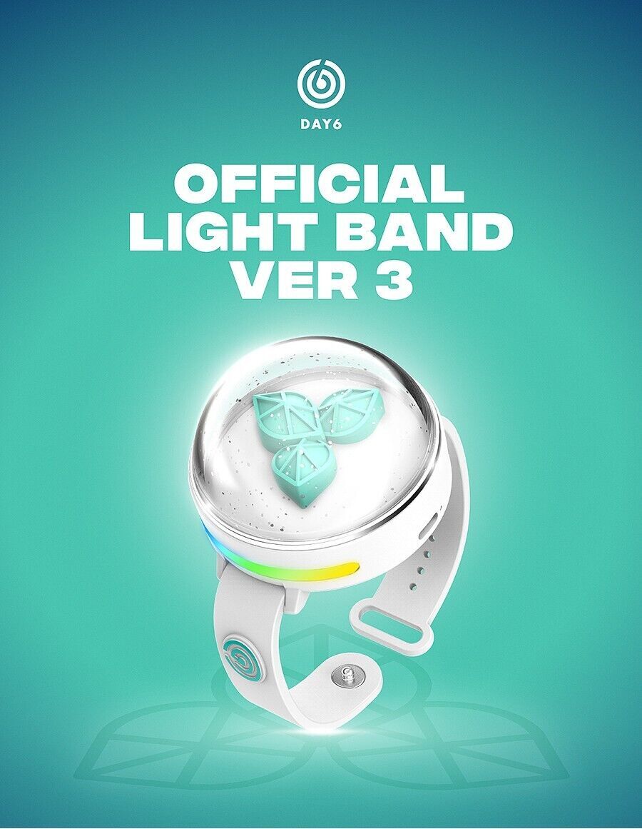 DAY6 OFFICIAL LIGHT BAND VER.3 with C Type Cable, QSG/[[POB