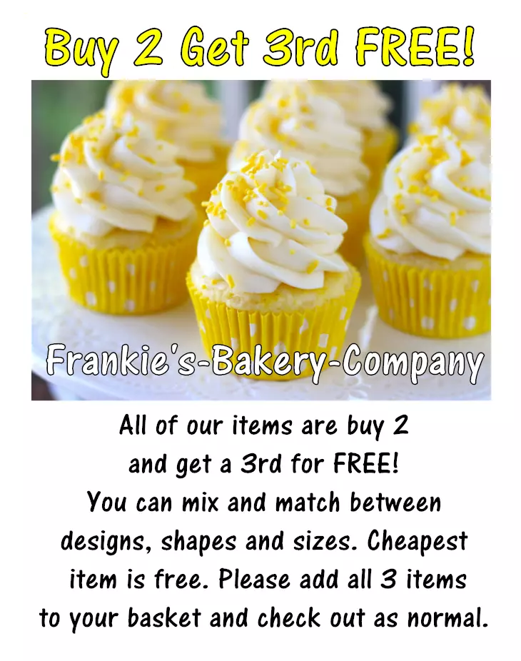 2 Days Only! Get a FREE cupcake when you buy 3. Use code FREE CUPCAKE when  you add all 4 cupcakes to your cart for offer to apply. Offer…