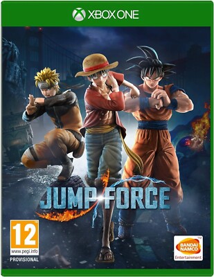 Jump Force Xbox One EXCELLENT Condition (PLAYS ON SERIES X)