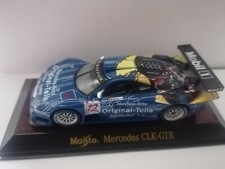 Mercedes CLK-GTR en boîte plexi 1/43eme maisto neuf