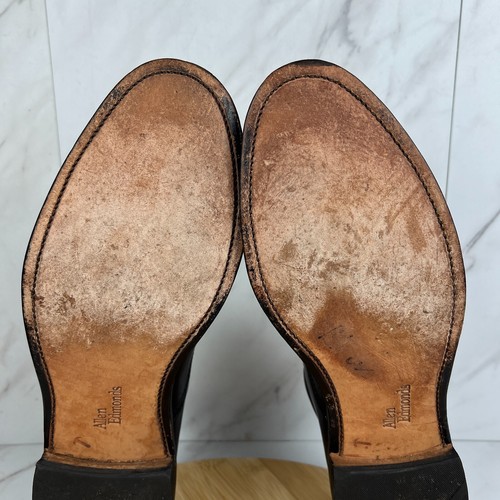 Allen Edmonds Fifth Avenue Mens Size 8.5 C Black Leather Cap Toe Dress Shoe 5705 - Picture 6 of 9