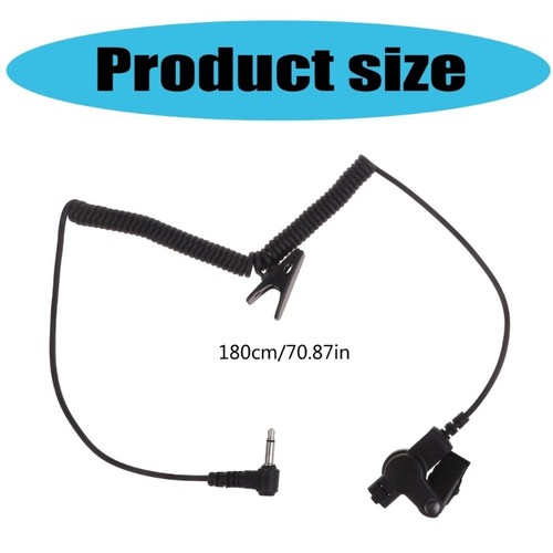 Reliable Earpiece Headset Clear Sound Earpiece Headset 3.5mm for Walkie Talkie - Zdjęcie 8 z 9