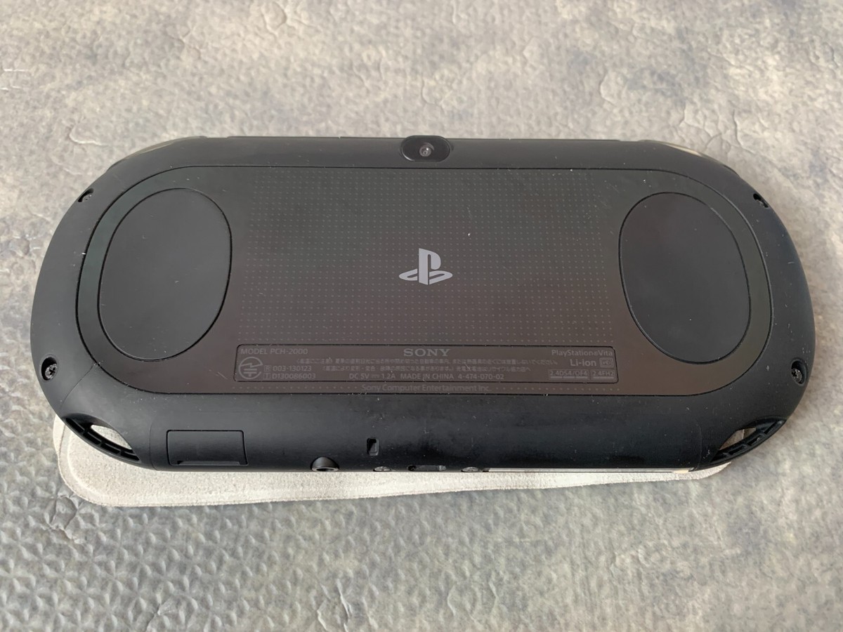 SONY PlayStation PS Vita PCH-2000 ZA11 Black Wi-Fi model Exc SONY PlayStation PS Vita PCH-2000 ZA11 Black Wi-Fi model Exc