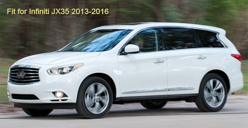 4x Car Mud Flaps Splash Guard Mudguard Fender for Infiniti JX35 2013-2016 14 15 - Imagem 2 de 4