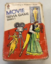 Vintage Series 1 Movie Pocket Trivia Game According to Professor Hoyle... 1984