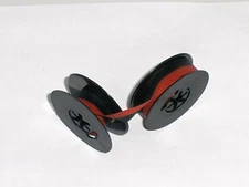 Silver Reed Portable Typewriter Ribbon - Red/ Black Ink