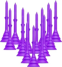 24/30/60 Pcs Golf Tees 3 1/4 Inch Unbreakable Plastic Cup Tee Long 83mm US Stock