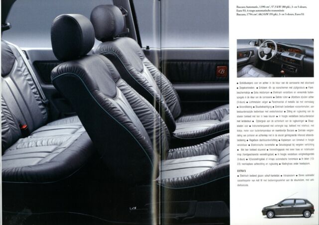Renault Clio brochure 1992 8/92 NL brochure prospectus catalogue catalogue catalogue catalogue- RF10403
