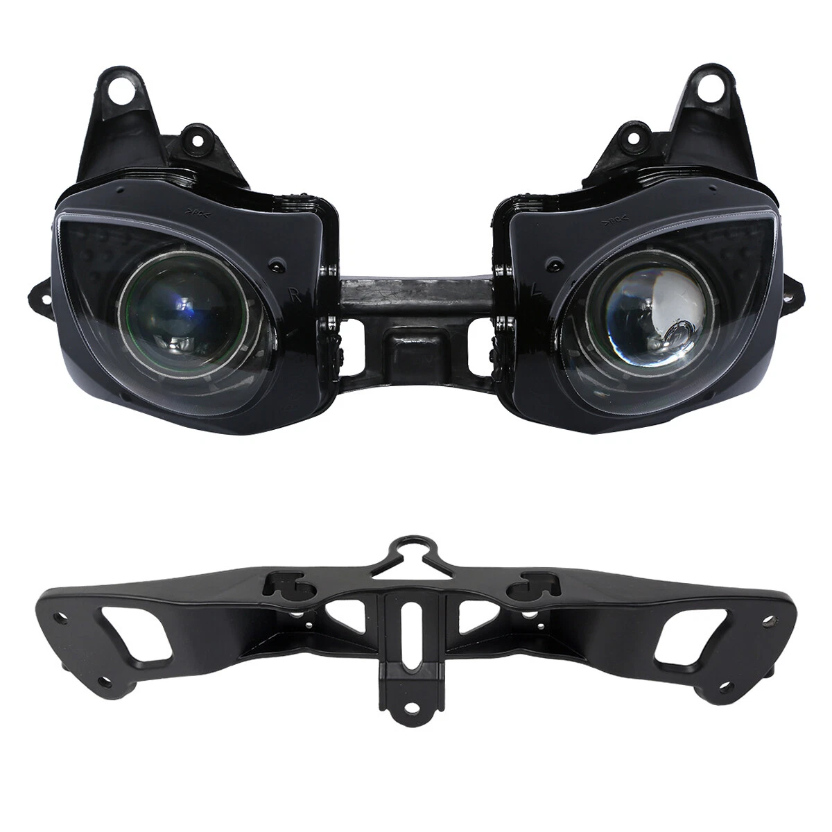 Motorcycle Headlight Assemblies for 2007 Kawasaki Ninja ZX6R for