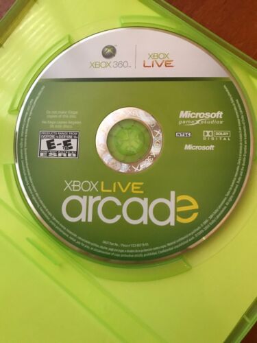 Xbox 360 Live Arcade Compilation Disc / Tested / No Manual