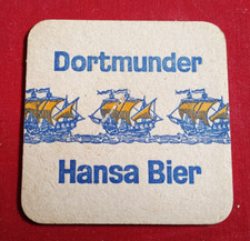 Bierdeckel Brauerei Dortmunder Hansa Bier Dortmund