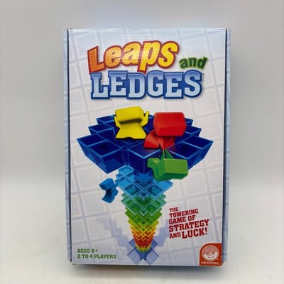 Leaps and Ledges Game COMPLETE MindWare 2014 Strategy Tower Stacking