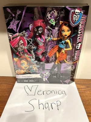 Monster High Toralei Stripe & Catty Noir Fierce Rockers NRFB New In Box Mattel