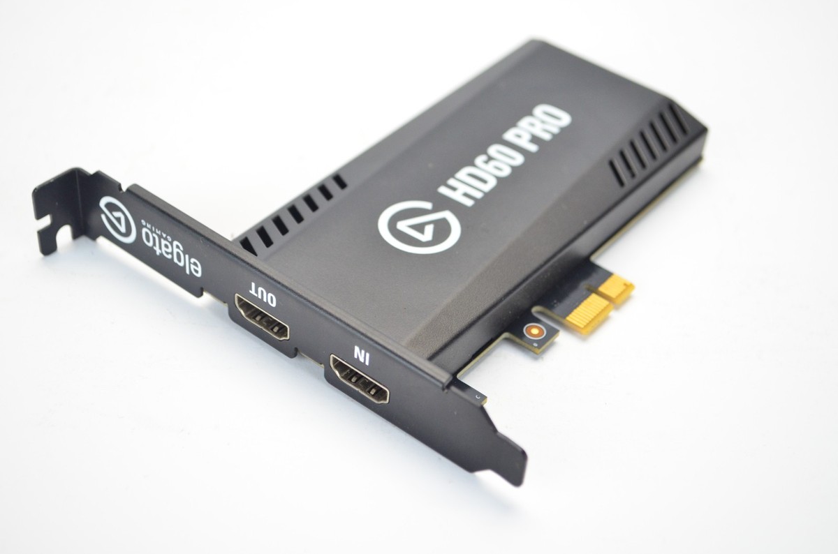 Elgato HD60 PRO 1080p Video Game Capture Stream and Record OBS