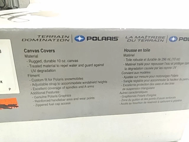 17 Polaris Axys 120" 137" Sport Rack Lona - Polaris 2000 Nuevo de Lote Antiguo Foto 4 de 4