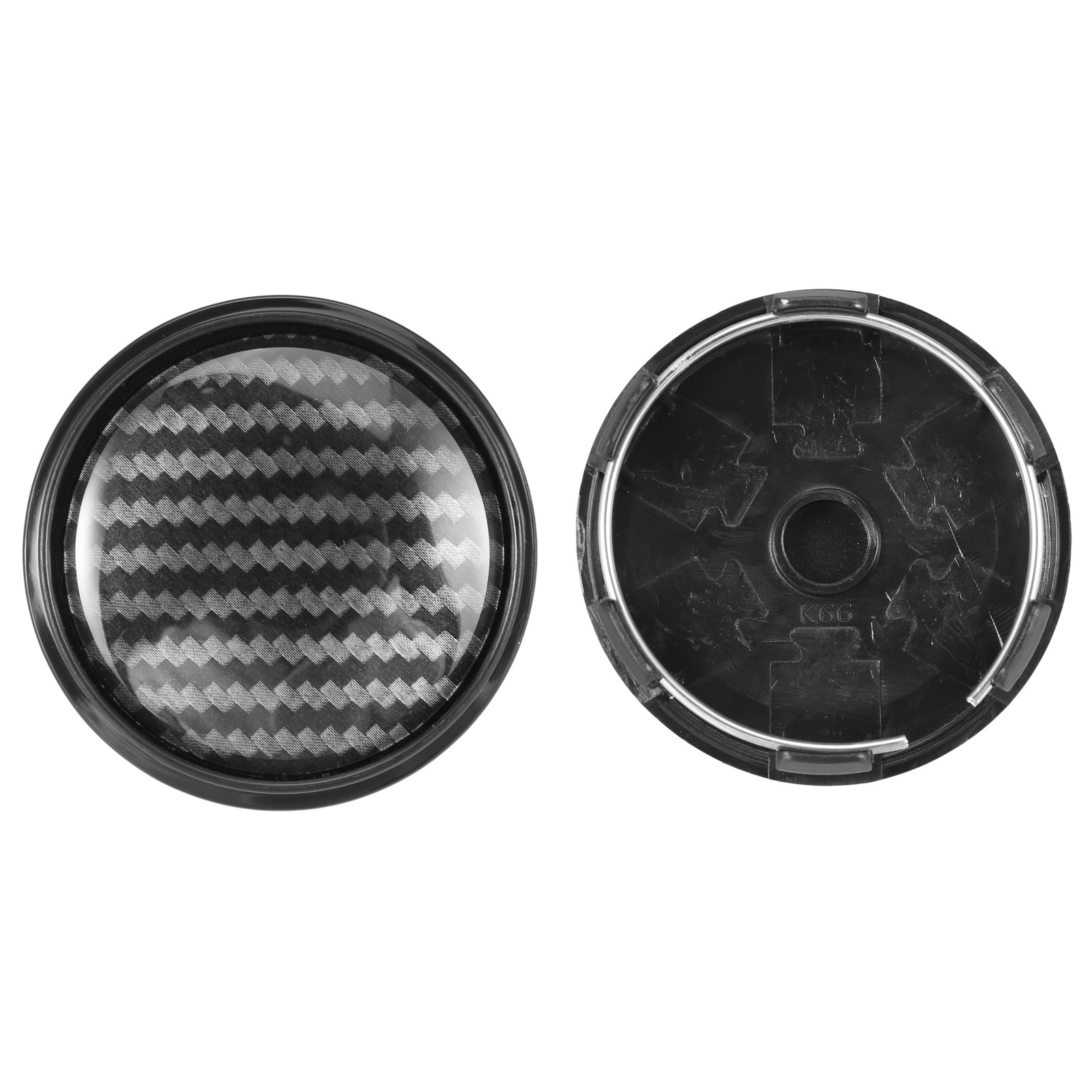 4pcs 63mm 66mm Wheel Center Hub Caps Hubcaps Covers Universal for Car Black