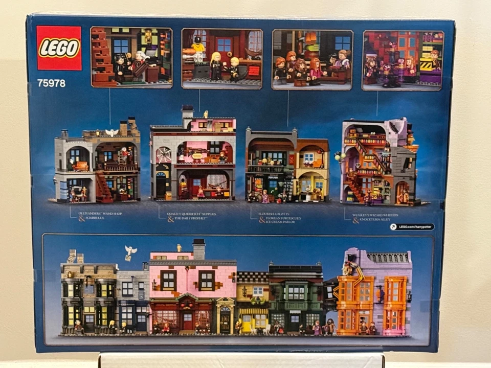 Lego 75978 Harry Potter Callejón Diagonal Nuevo Sellado de Fábrica Juego Retirado Foto 2 de 2