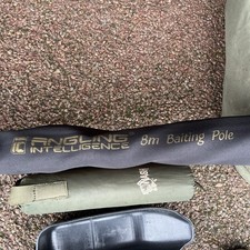 Angling Intelligence 8m Baiting Pole & Bag Used Carp Fishing Gear 