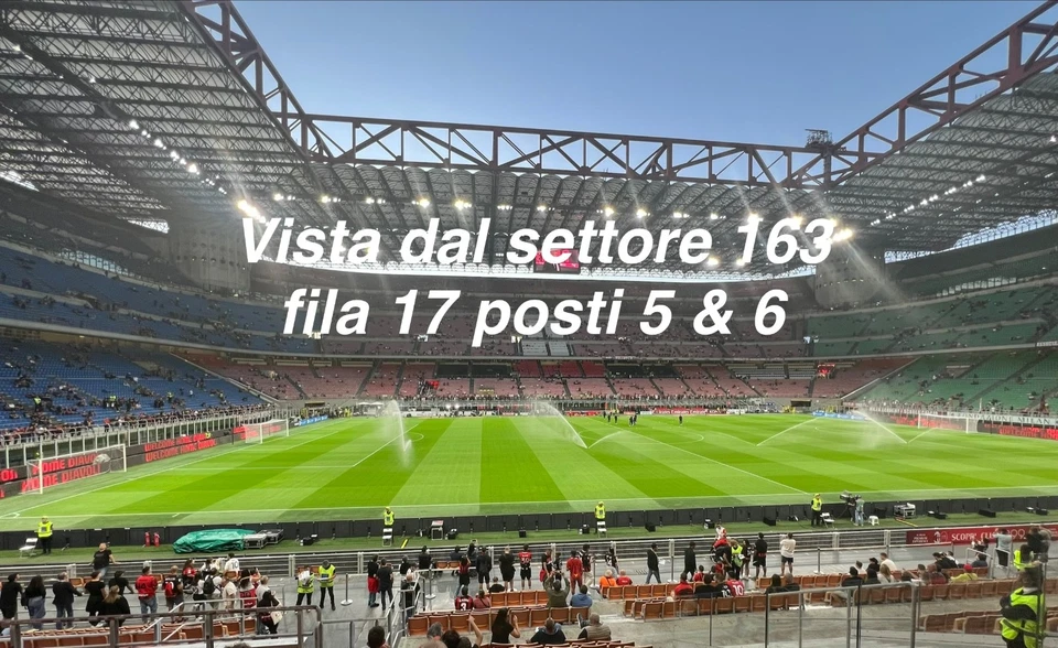2 Biglietti MILAN - SASSUOLO. SOLO CRN. 🛑 LEGGERE ATTENTAMENTE ANNUNCIO 🛑 - Immagine 4 di 4