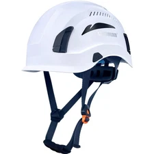 Safety Helmet Hard Hats Construction Head Protection 6-Point Suspension Light...