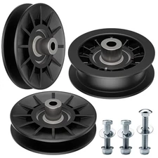 532194326 V-Groove Idler Pulley and 532194327 Flat Idler Pulley Kit Compatibl...