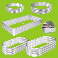 Verzinktes Blech Gartenbeet Blumenbeet Pflanzbeet Gemüsebeet Pflanzkasten Garten