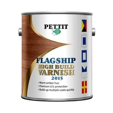 Pettit Warm Amber High Build Flagship Varnish Gallon 2015G