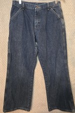 Wrangler Boys Husky Denim Bootcut 5 Pocket Adjustable Waist Jean Size 16