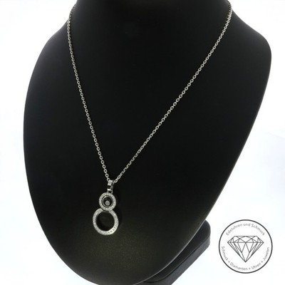 Original Chopard ''Happy Diamonds Icons'' Brillant Anhänger + Kette 750 Gold xxyy