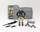 Vintage 1990 G.I. Joe Rampart v1 ARAH Action Figure - Complete + Cut File Card