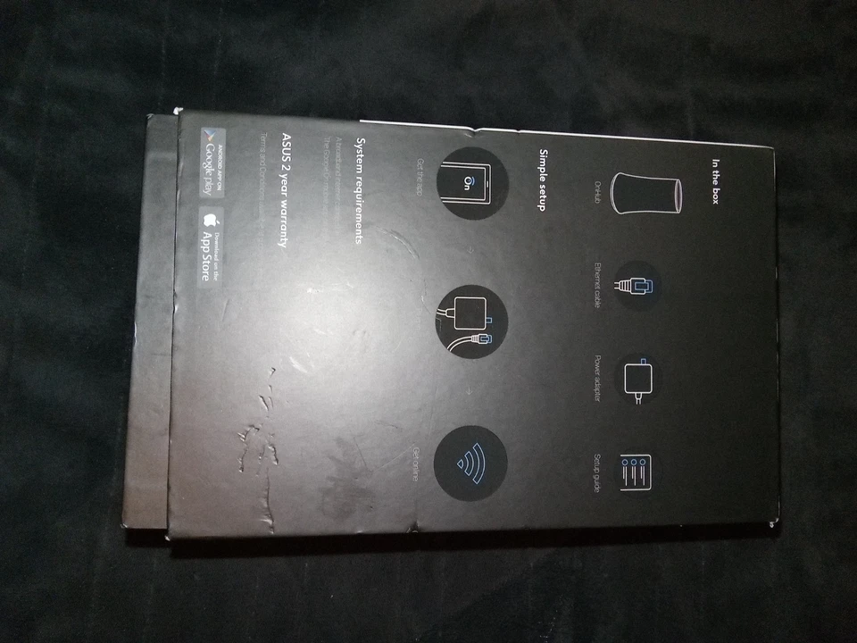 ASUS Google On Onhub Wireless Smart Wi-Fi Router SRT-AC1900 Black TP-Link - Image 4 of 4